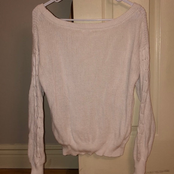 Garage White Sweater - Picture 4 of 4